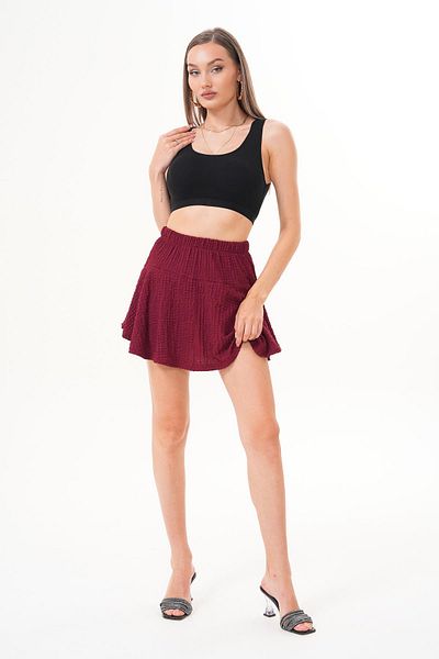 ŞİMAL Women's Shorts Tutu Fabric Skirt 250575 -