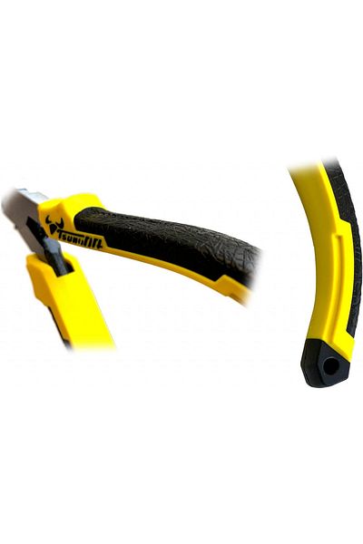 OEM Tsunoda cable cutter, total length 12.4 cm, metal, plastic, multicolor