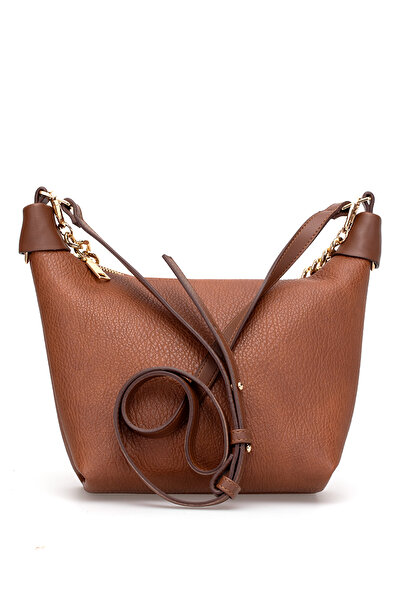 Jacquline Clim600C Women's Shoulder Bag Brown