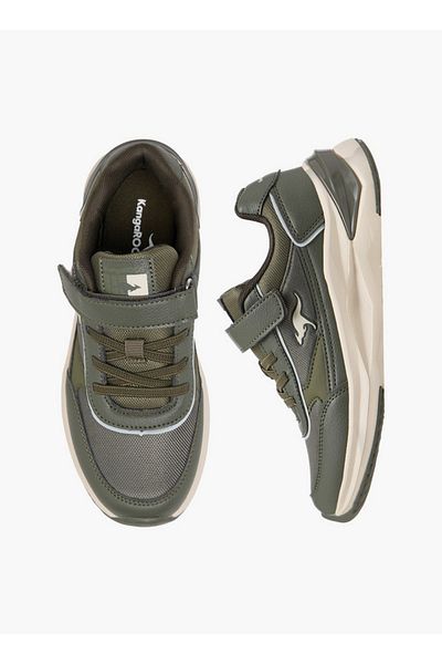 Kangaroos Boys' Panelled Sports Shoes with Hook and Loop Closure