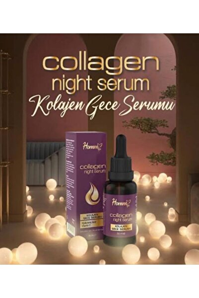 DenEs Life Homm Bitkisel Kolajen Gece Serumu 30 ml