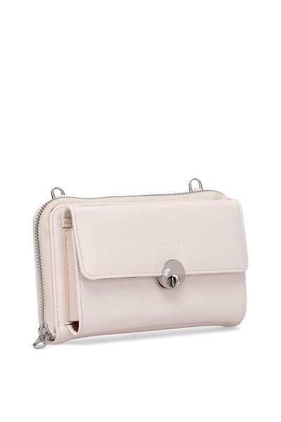 Jacquline Clim598C Women's Handbag Beige