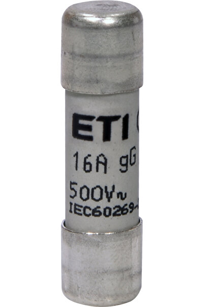 Eti Siguranta fuzibila cilindrica gG, curent alternativ, 10x38, 16A, 500V, se...