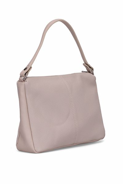 Jacquline Clim559-1C Women's Shoulder Bag Beige