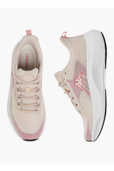 Kappa Women's Logo Print Shoes with Lace-Up Closure