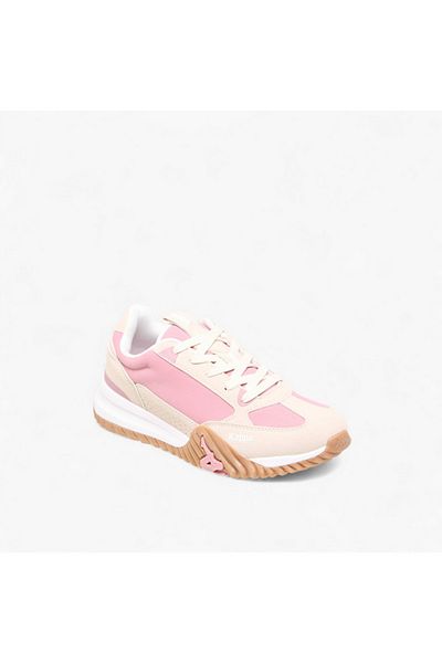 Kappa Women's Embossed Sports Shoes with Lace-Up Closure
