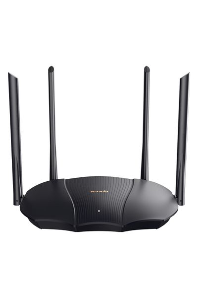 Tenda Wi-Fi 6 Router, DualBand 2.4Ghz/5GHz, 574+2402Mbps, 4x6dBi, 3 Gigabit ports - TND-TX12