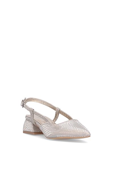 Ayakkabı Fuarı Elite Mst501Y Women's Classic Heeled Shoes Gold
