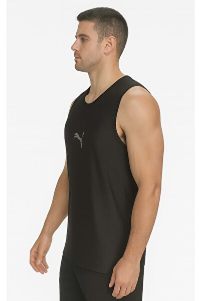 Puma P02817 Erkek Petekli Askılı T-shirt - - P02817 - Siyah - ST02817-Siyah-XL
