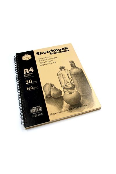 Art Tone Sketchbook Spiral Sketchbook Hard Cover 160 g A4 30 Sheets