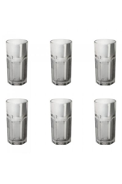 Raki Set 6 pahare HELLA FUME 350ml,7,3xh14,5cm