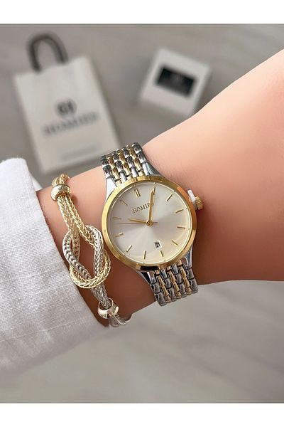 Homies Women's Wristwatch - Original Product - 2 Years Warranty - Gift Bracelet - 3 Atm Waterproof