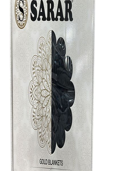 Sarar Gold Embos Double Blanket
