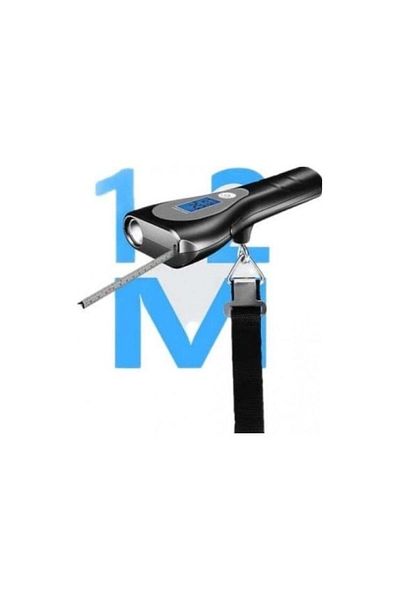 divendi-ro Andowl electronic luggage scale with LCD display and flashlight, portable, max. 50kg