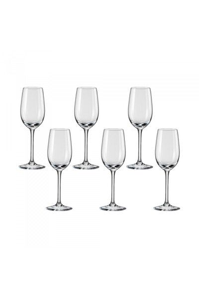 Bohemia Cristal Set 6 pahare BOHEMIA CRISTAL SPECIAL ITEM pentru vin 110ml