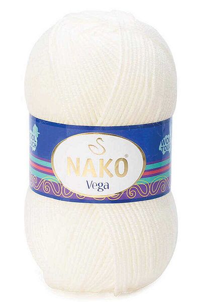 NAKO Vega Hand Knitting Yarn 3042 Pearl