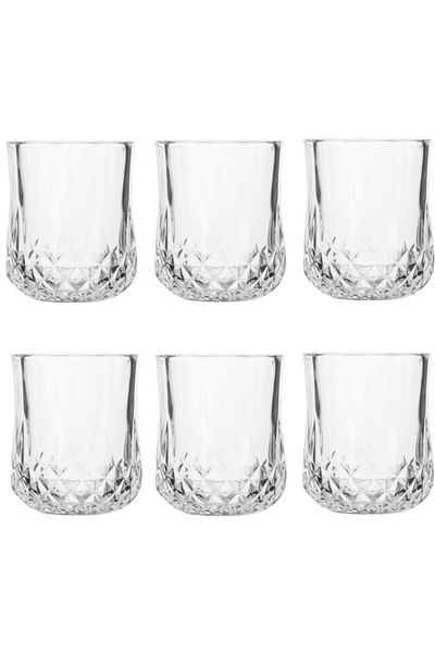 Raki Set 6 pahare sticla 200ml 7xh8,8cm