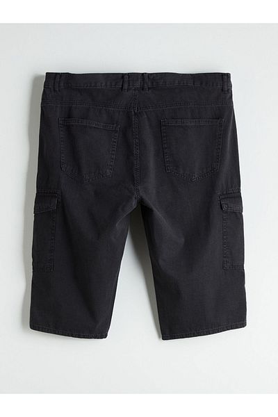 LC Waikiki New Season Plus Size Standard Fit Men's Jean Shorts - S5Rr07Z8