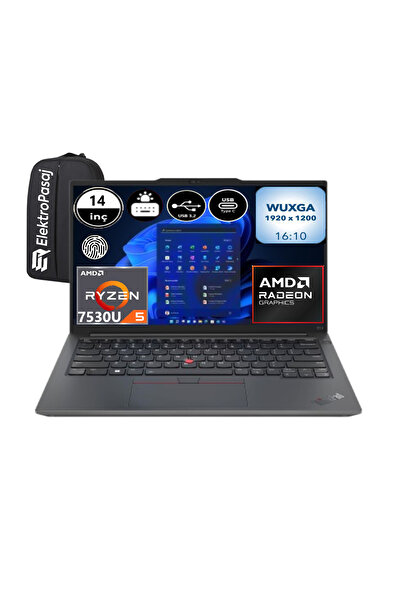 LENOVO ThinkPad E14 21JR0009TXEP2 Ryzen 5 7530U 32 GB RAM 512 GB SSD 14" WUXGA Win11 Pro + EP Çanta