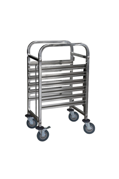 Raki Transport trolley for GN castronorm trays with 6 levels