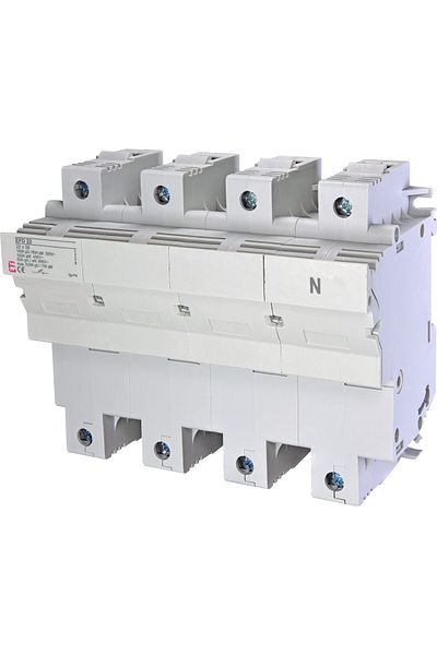 Eti Separator cu fuzibil, 22x58mm, curent alternativ, 3P+N, 100A, fara led, EFD 22, 002570005,