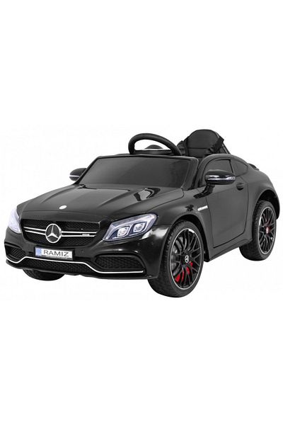 Ramiz Electric car for children 3 years+, Mercedes Benz C63 AMG, black