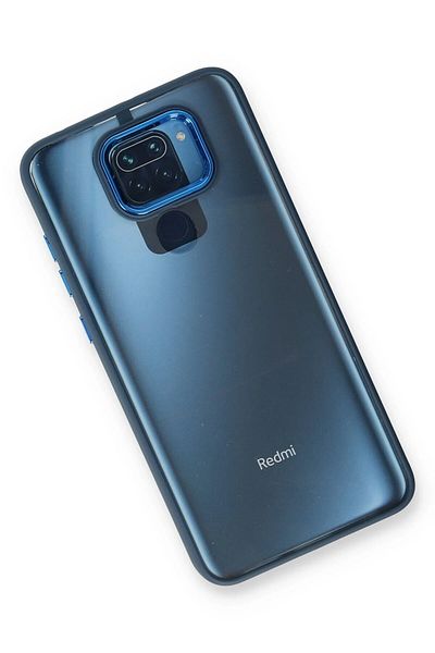 CepteToptan غطاء حماية لهاتف Xiaomi Redmi Note 9 - أزرق - MKİ4177-5417