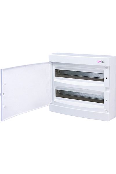 Eti PVC enclosure, 36 modules, surface-mounted, IP40, white door, 001101082,