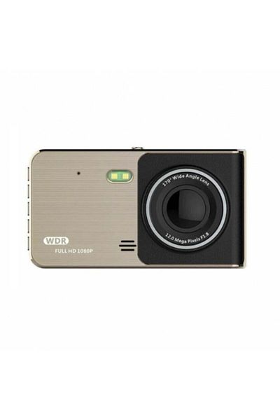 divendi-ro Car DVR Camera, 4" Screen, Full HD, Motion Sensor, G-sensor, 15 x 10 x 5cm, Black