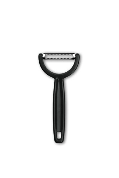 Victorinox 6.0963.3 YPSO Cuțit cu margine zimțată, cu două fețe, negru