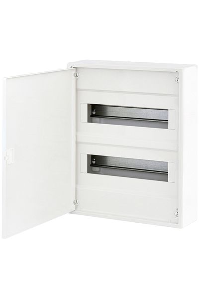 Eti PVC enclosure, 24 modules, surface-mounted, IP40, white door, 001100244,