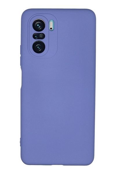 CepteToptan جراب هاتف Xiaomi Poco F3 نانو داخلي من السيليكون المخملي - ليلك - MKİ4554-4813