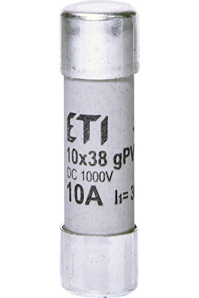 Eti Siguranta fuzibila gPV, protectie module fotovoltaice, 10x38, 10A, 1000V ...