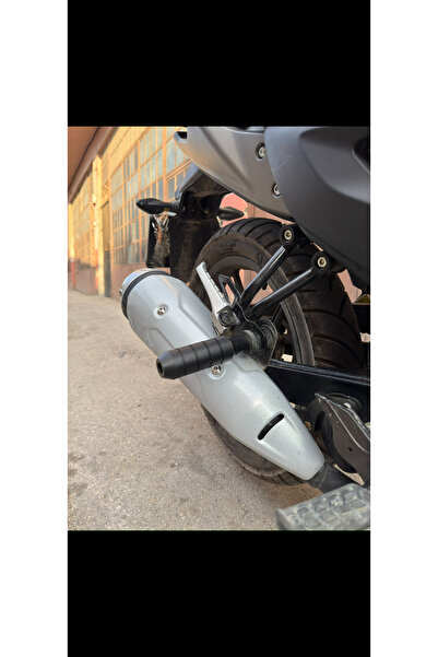 YÜKSELEN 🛡️ TVS Raider 125 Uyumlu Egzoz Koruma Takozu – Plastik