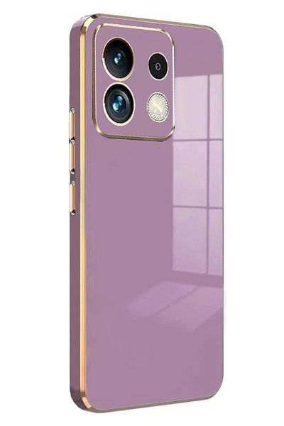CepteToptan حافظة هاتف Xiaomi Poco M6 Pro 4G من السيليكون - أرجواني - MKİ2901-6830