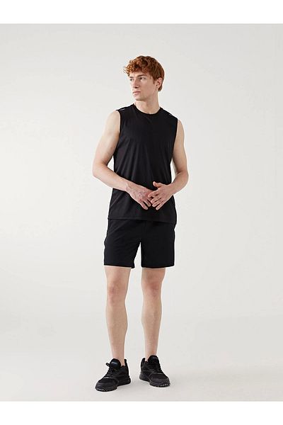 LC Waikiki Xside Active Black Standard Fit Men's Sports Shorts