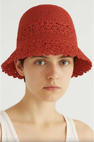 No Name Atelier Straw Design Very Light Washable Soft Hat