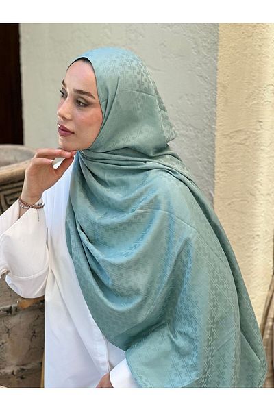 Modakaşmir Silky Jacquard Series Melosia Pattern Shawl