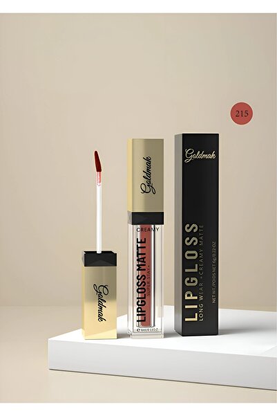 GOLDMAK جولدماك أحمر شفاه روج سائل مطفي ثابت - 215