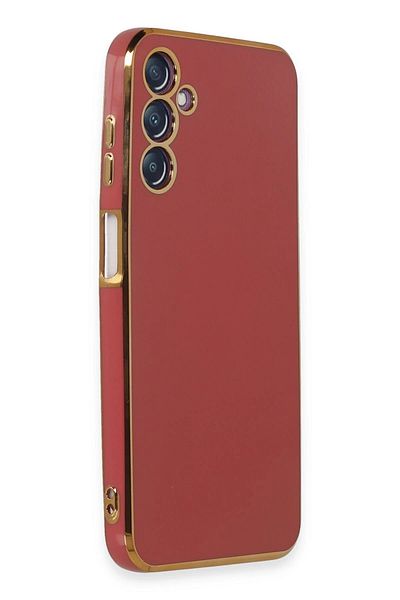 CepteToptan حافظة سامسونج جالاكسي M14 5G من السيليكون - أحمر - MKİ4296-3240