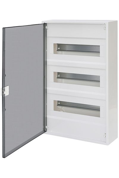 Eti PVC enclosure, 36 modules, surface-mounted, IP40, transparent door, 001100242,