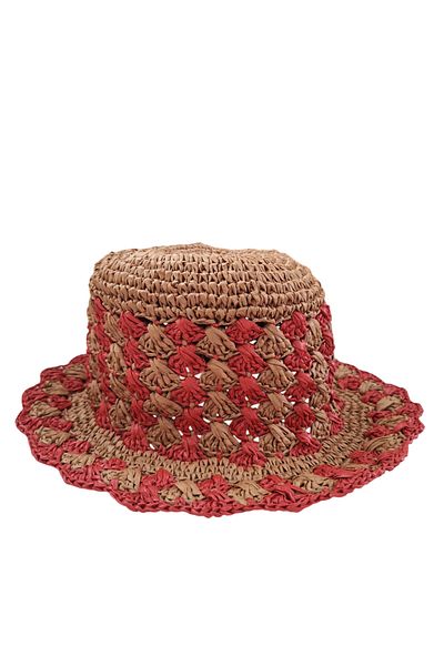 No Name Atelier Rattan Design Hat