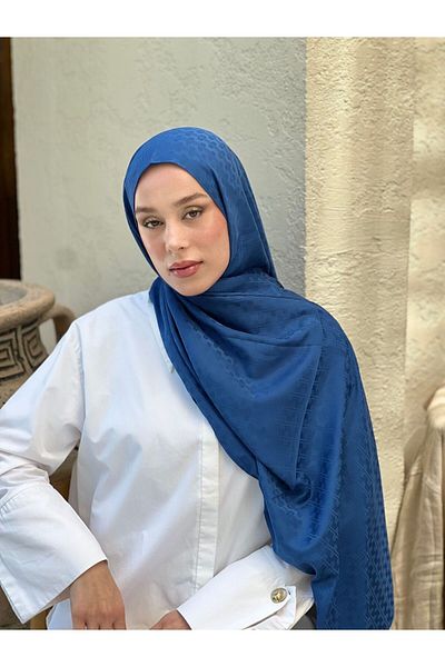 Modakaşmir Silky Jacquard Series Melosia Pattern Shawl