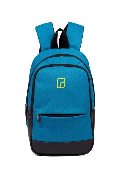 Wish BF Unisex Mini Backpack - Water Resistant |   Blue Multi-Compartment School Bag