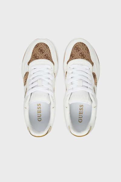 Guess Happy4 4G Logolu Kalın Tabanlı Sneaker Ayakkabı FLTHP4FAL12 AYAKKABI FLTHP4 FAL12 BEIBR