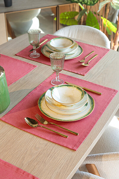 vinte Kırmızı Düz Supla 32x45