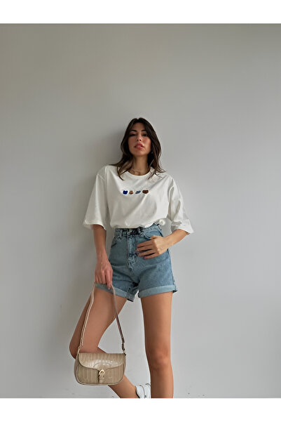 Perryes DOUBLE PAÇA JEAN ŞORT