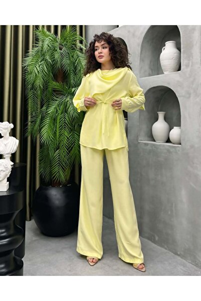 POLEN ŞAL YAKA SOFT TAKIM