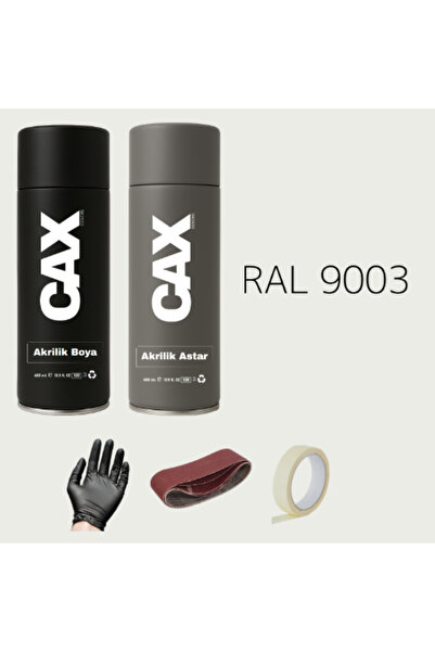 caxcolors SPREY+ASTAR PREMİUM ÖZEL YAPIM AKRİLİK SPREY BOYA SETİ 400 ML (ARAB...