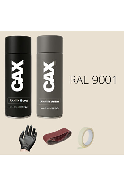 caxcolors SPREY+ASTAR PREMİUM ÖZEL YAPIM AKRİLİK SPREY BOYA SETİ 400 ML (ARAB...